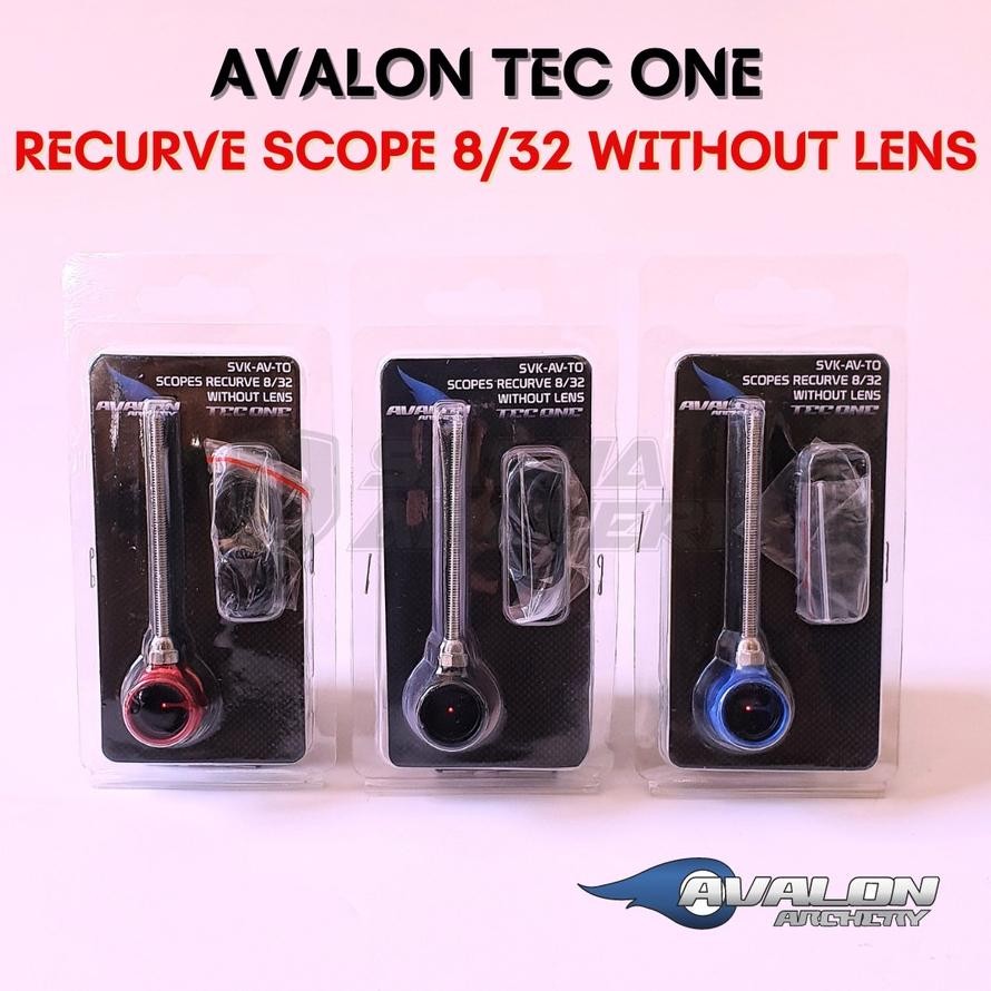 Avalon Recurve Scope Tec One Without Lens | Pin Sight Recurve Standar