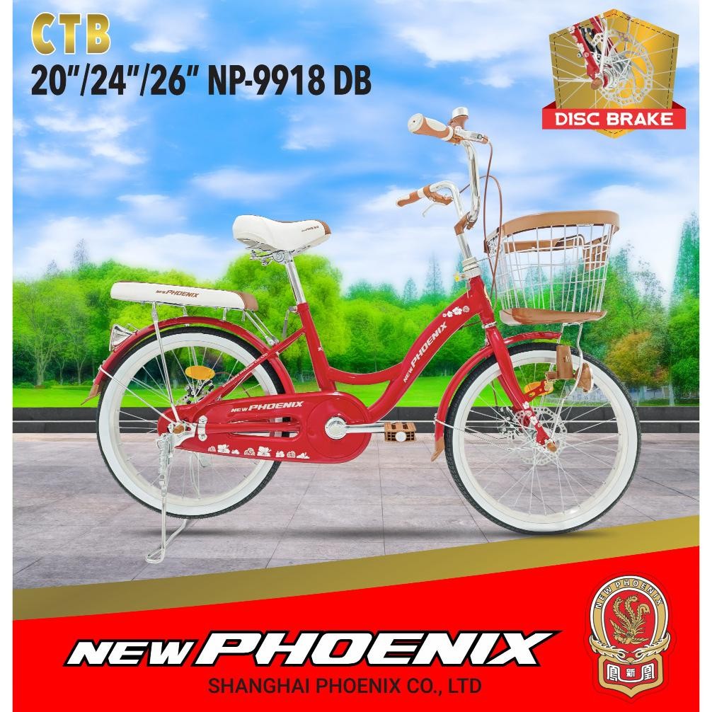 Sepeda Dewasa Keranjang Mini 20 24 26 Inch New Phoenix NEW