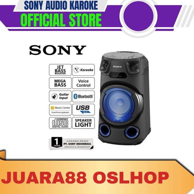 Murah Sony Mhc-V13D Speaker Party High Power Audio Mhcv13D Speaker Karoke Mhc V13D Mhc-V13