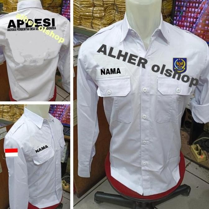 Tersedia kemeja APDESI baju APDESI seragam APDESI Pdh APDESI Pdl APDESI Hem apd