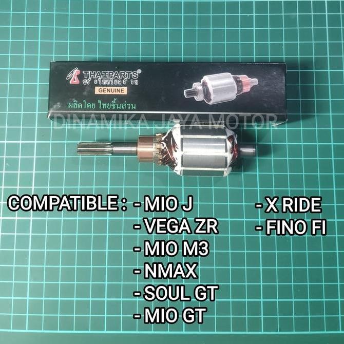 Promo ANGKER DINAMO STATER ARMATURE MIO J VEGA ZR MIO M3 NMAX SOUL GT X RIDE COD