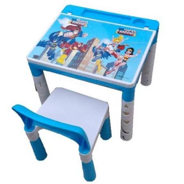 Promo Meja Belajar + Kursi Anak Set Akako