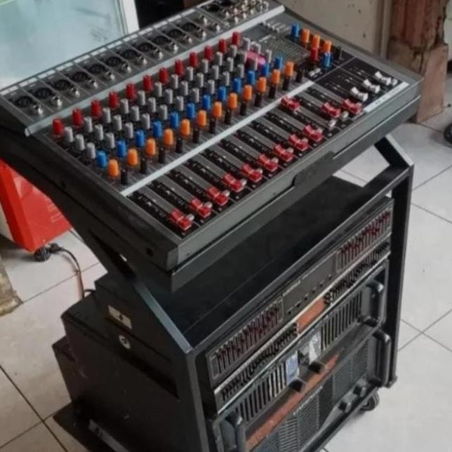 RAK MIXER / RAK POWER / RAK AUDIO 9U (BAHAN FULL BESI)