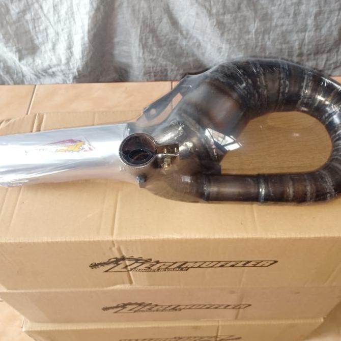 knalpot racing Vespa ziegi Muffler