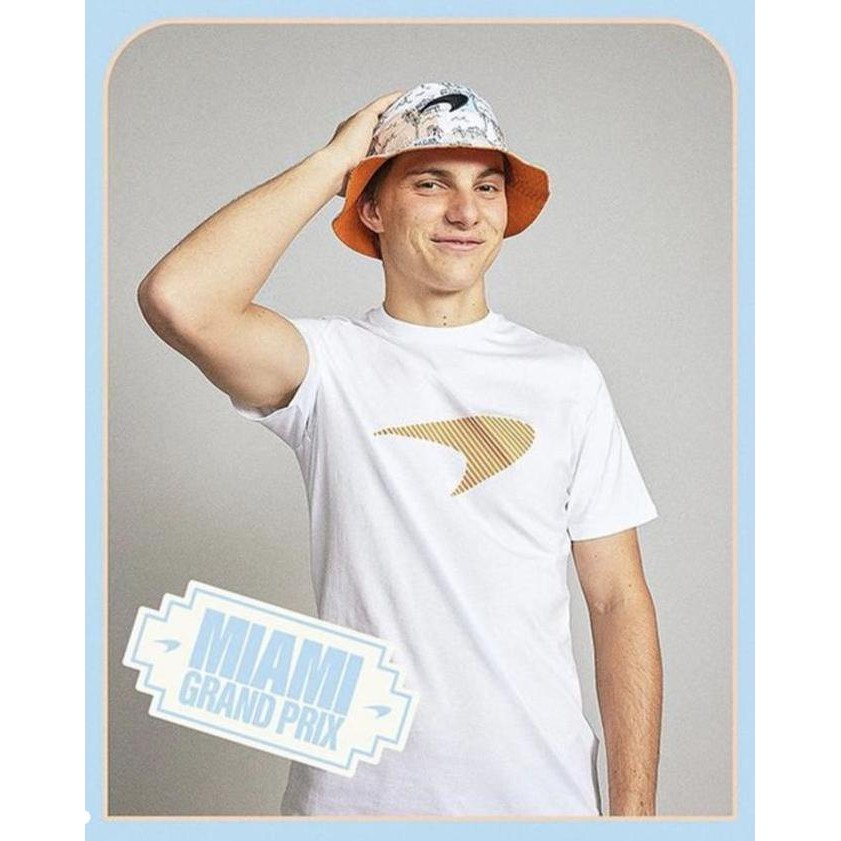 McLaren F1 2024 LIMITED Team Miami GP Bucket Hat New Era. Topi Unisex