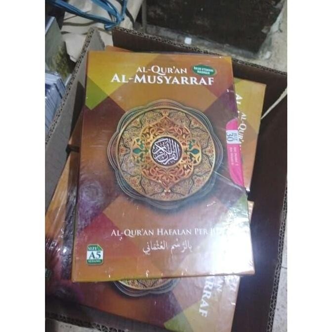 new Al Quran Hafalan Per Juz Mujaza Rasm Utsmani Madinah Al Musyarraf