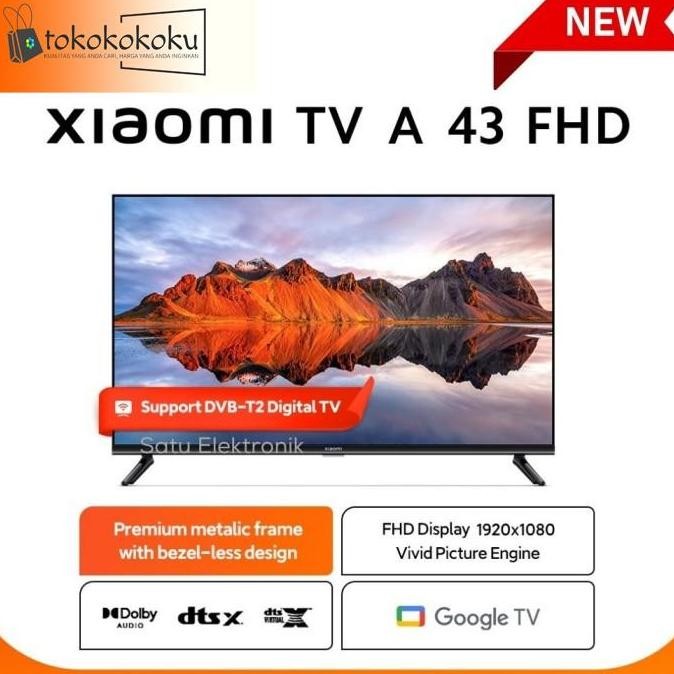 TERLARIS - Xiaomi SMART TV A2 32 43 inch android 43" 32" DIGITAL FHD HD DVBT2