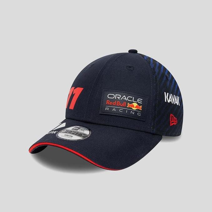 Red Bull Racing F1 2023 Youth Sergio Checo Perez Cap. Topi Anak Unisex