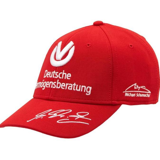Michael Schumacher Cap Speedline DVAG 2022. Topi F1 Formula 1