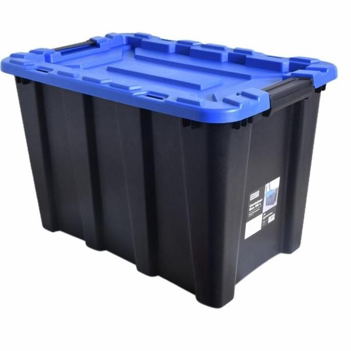 

Terlaris Masterspace Kotak Perkakas Heavy Duty 55L/Kontainer Box Heavy Duty 55L