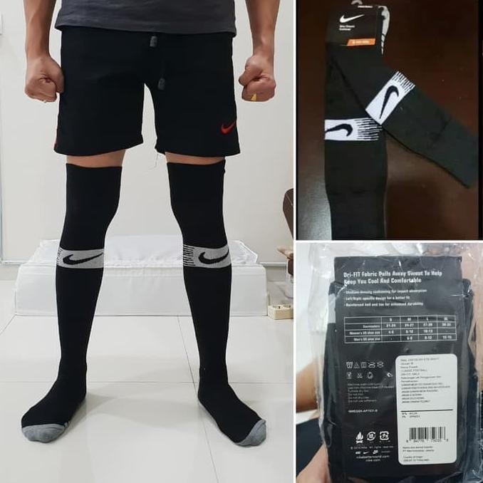Kaos kaki bola futsal nike panjang putih AST nUg