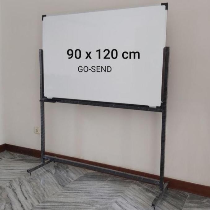 

BEBAS ONGKIR - Whiteboard + standing 90 x 120