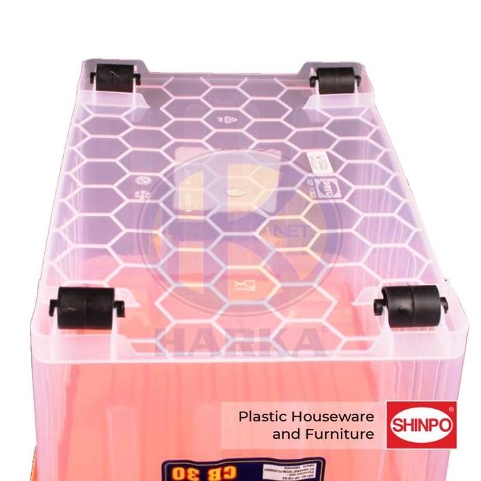 

Terlaris Spark Container Box (Boks Plastik) Shinpo 30 Liter | Cb 30 Sip 110 Gs