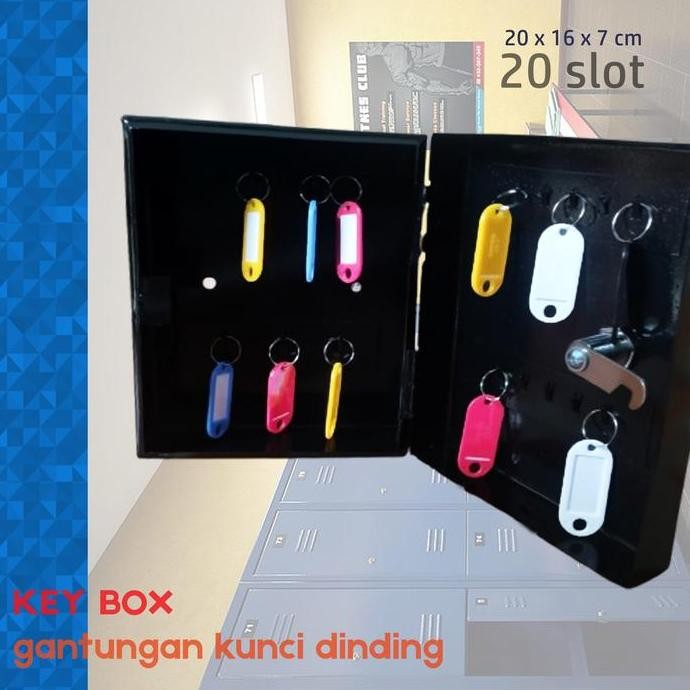 

Terlaris Key Box Tempat Kunci Besi Dinding