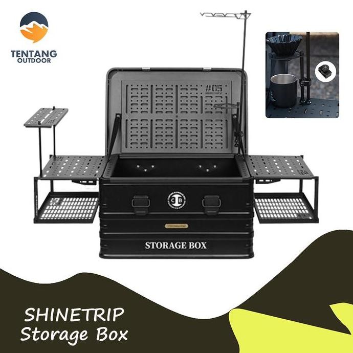 

Terlaris Kotak Penyimpanan Aluminium Shinetrip Storage Box Camping Outdoor