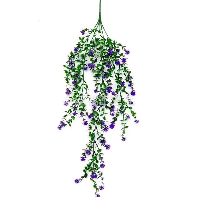 (Expert) DAUN ANGGREK JUNTAI 5 TANAMAN GANYUNG HIAS DEKORASI PLASTIK DAUN LONCENG ARTIFICIAL DAUN RA