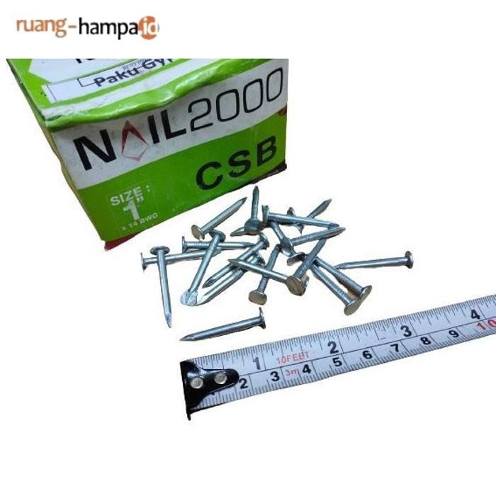 Promo Aneka-Paku Ramset Nail2000 Csb Super Fix Nails Pl22 Gypsum Gipsum 1" Inch