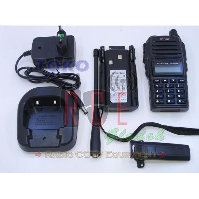 Promo Ht Mstar Uv-82 Dual Band 5Watt Uv5R Uv82 Baofeng Weierwei Pofung Ht  Jarak  Jauh  Km  Polri Ra