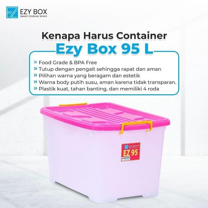 

Terlaris Container Box Shinpo Cb 95 Liter Kontainer Storage Box Cb95 Roda