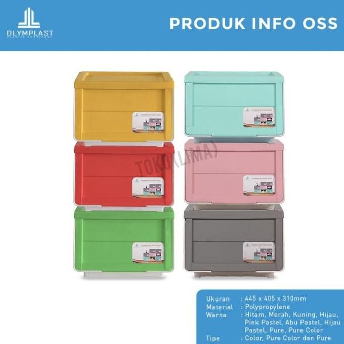 

Terlaris Rak Serbaguna Olymplast Storage Solution Box Olymplast Oss Penyimpanan