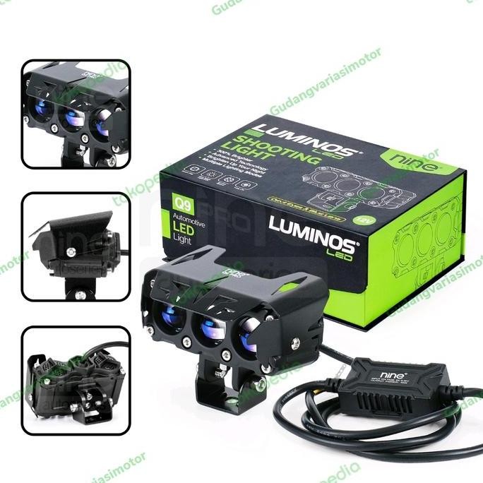 luminos nine q9 pro devil eye sepasang
