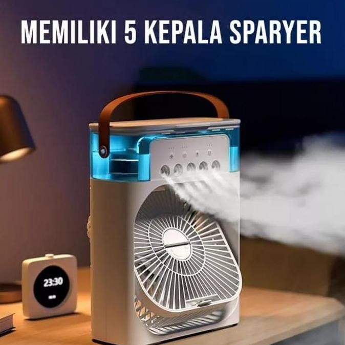 Kipas Angin Pendingin Mini Ac Portable Air Cooler Mobil Dan Ruangan /Kipas Angin Ac Humidifier Porta