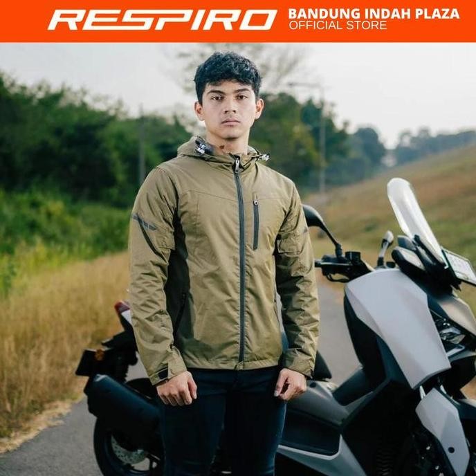 Respiro Axton - Jaket Motor Touring Riding Windproof with Protector