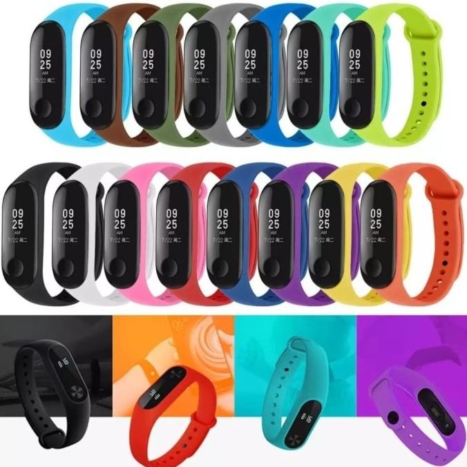 (Expert) Strap Xiaomi MiBand 3 Strap Mi Band 4 Band replacement Strap