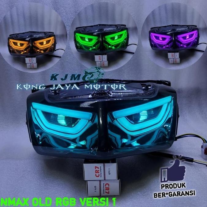 Lampu Belakang Nmax Old StopLamp Nmax Old RGB CR7 Running