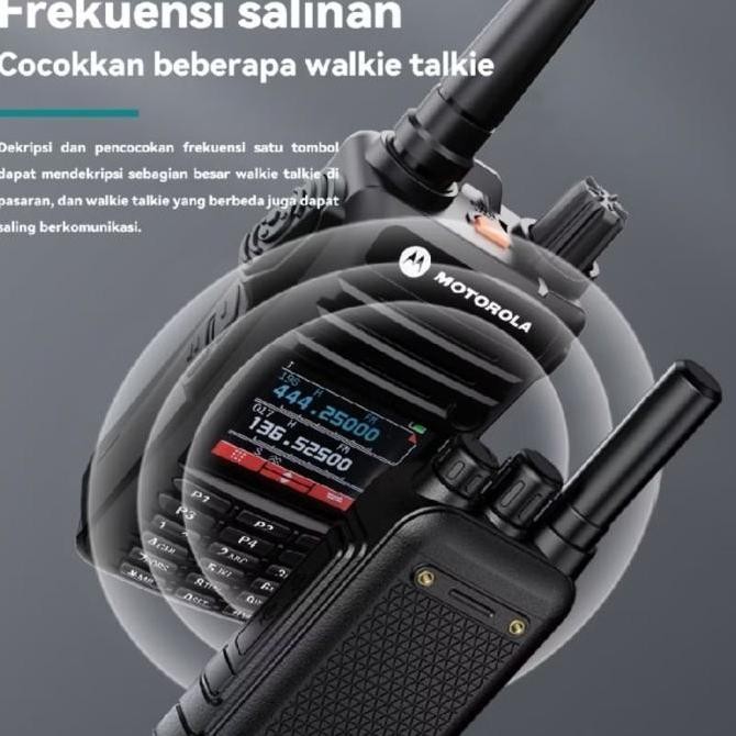 Grosir Radio Ht Motorola Dp4600 Jarak 25Km Walkietalkie Baterei Jumbo 6800Mah