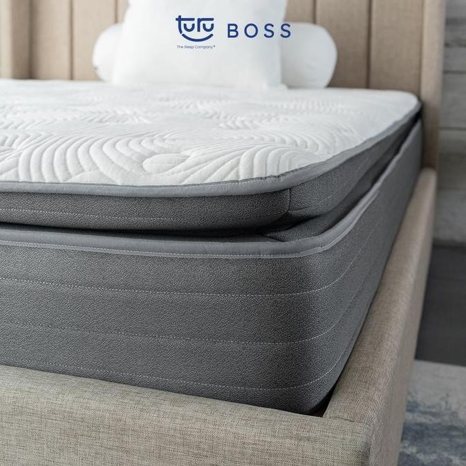 Kasur Pocket Spring Bed Turu Boss Ukuran 160X200 (Queen) Free Bantal