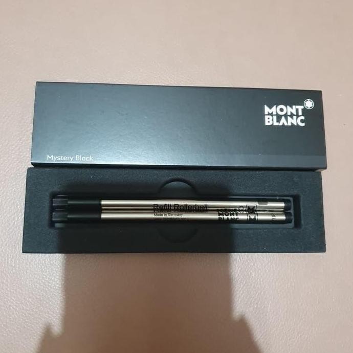 

NEW Isi Pulpen Refill M0ntblanc Original Rollerball Black