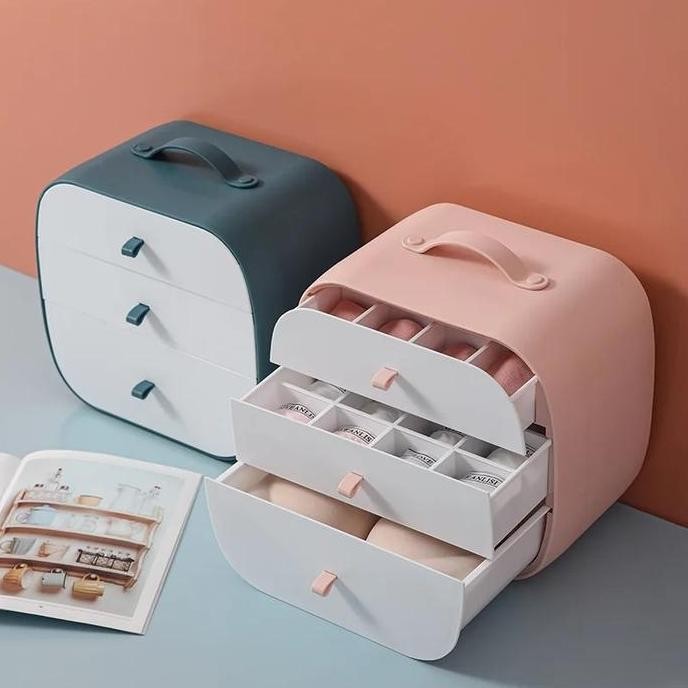 

Terlaris Underwear Storage Box Rak Laci Penyimpanan Pakaian Dalam Atau Aksesoris