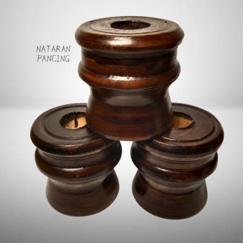 golongan kayu senar pancing joran timbang motif rata AST nUg