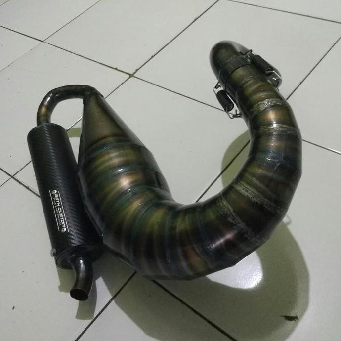 knalpot vespa PTS smallframe