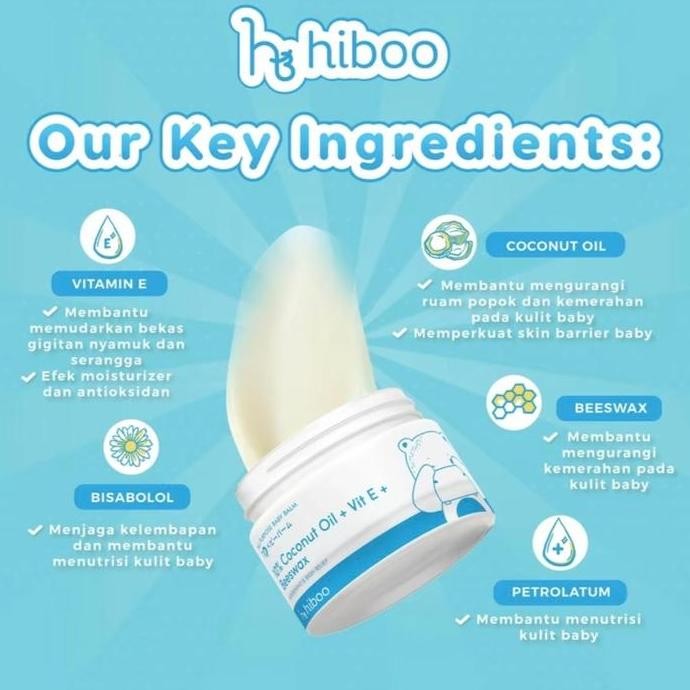 Hiboo All Purpose Baby Menghilangkan Gatal Gatal Beruntusan Alergi Ruam Popok Gigitan Serangga Biang Keringat Luka Bakar Bayi Kulit