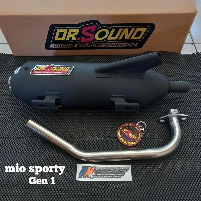 Knalpot copy cms dr sound pnp mio sporty miosoul miosmile tipe gen1