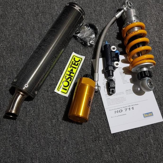 SHOCK OHLINS NINJA RR ,TOSH TEC & MASTER REM BREMBO