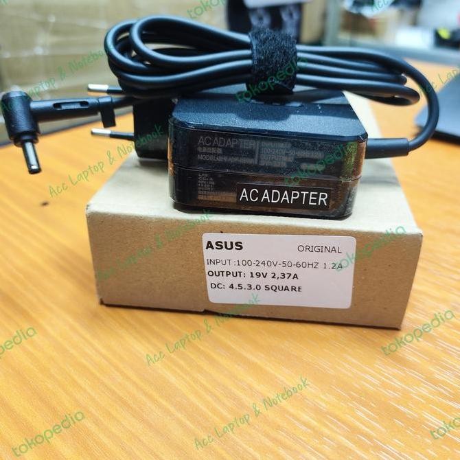 NEW Original Adaptor Asus ADP-45BW A, ADP-45BW Z, ADP-45DW A, ADP45DW Z 19V 2.37A 45W Jack Jarum