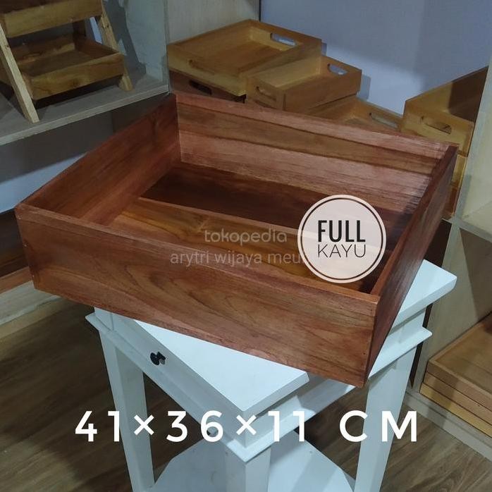 

Terlaris Kotak Kayu Jati 413611 Cm Full Kayu Wooden Storage Box Jati
