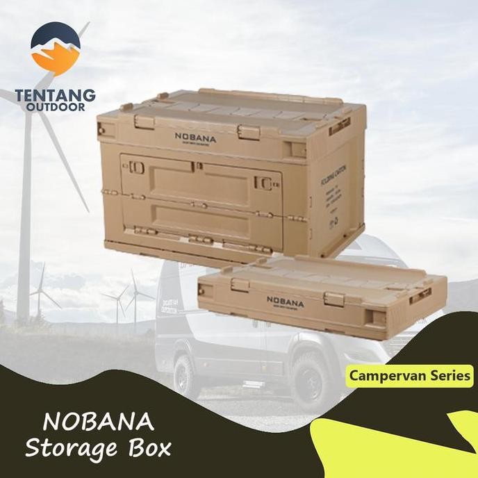 

Terlaris Kotak Penyimpanan Lipat 50L Nobana Storage Box Outdoor Camping Box