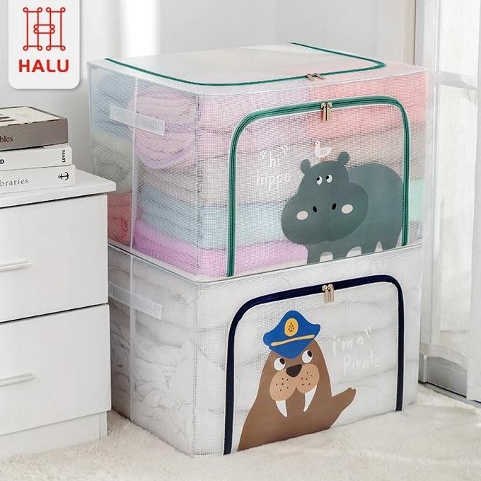 

Terlaris Halu Kotak Penyimpanan Pakaian Serbaguna Storage Box Main Baju Hsb208