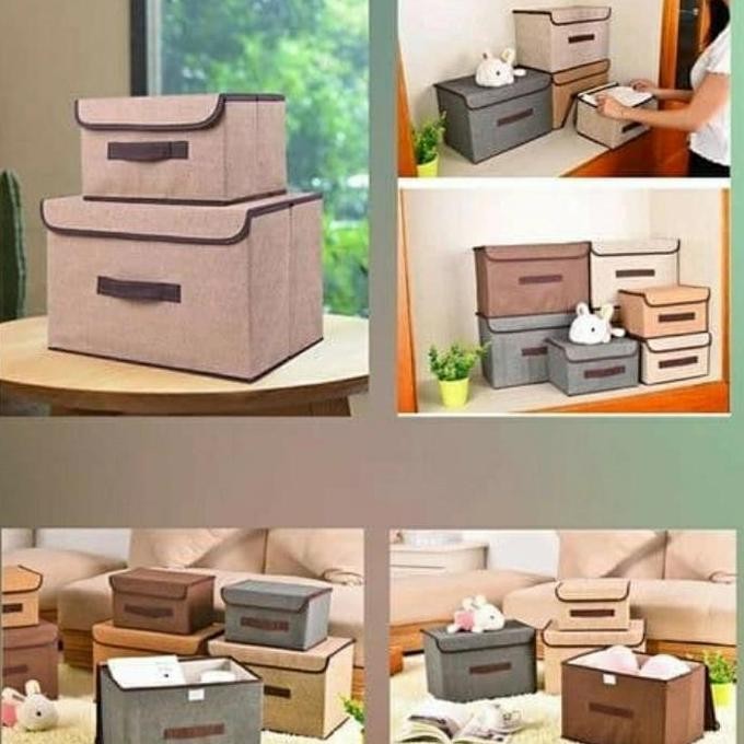 

Terlaris Tempat Penyimpanan / Kotak Penyimpanan / Storage Box 2 Pcs