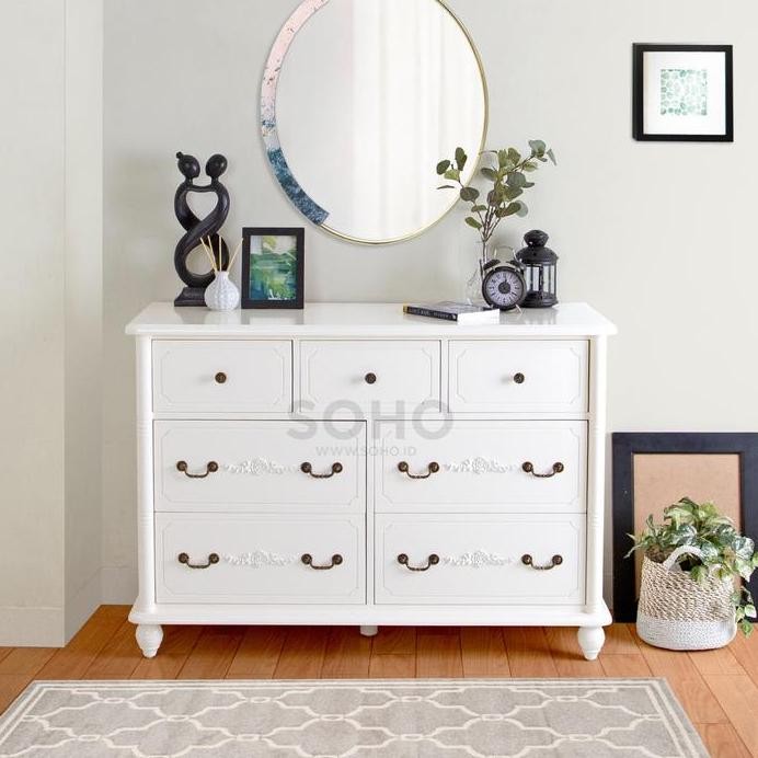 

Terlaris Lemari Laci Soho.Id - Jenny 7 Drawers