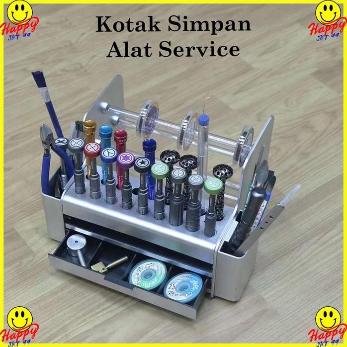 

Terlaris Box Rak Obeng Multifungsi Rak Tempat Obeng Kotak Simpan Alat Service Storage Organizer