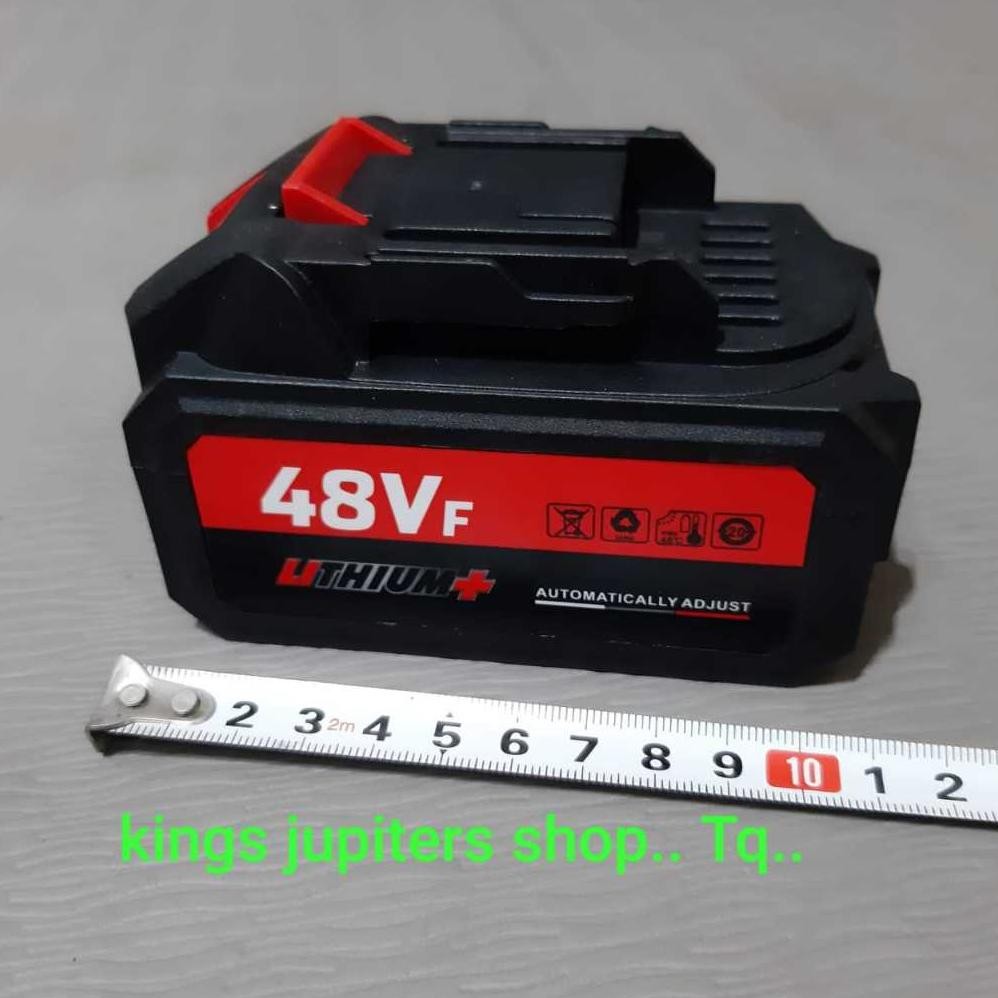 Carlosmomok12 1 Set Atau Mesin- Batre - Dekwe Impact Wrench Bor Buka Tutup Baut Impect Impek Impec W