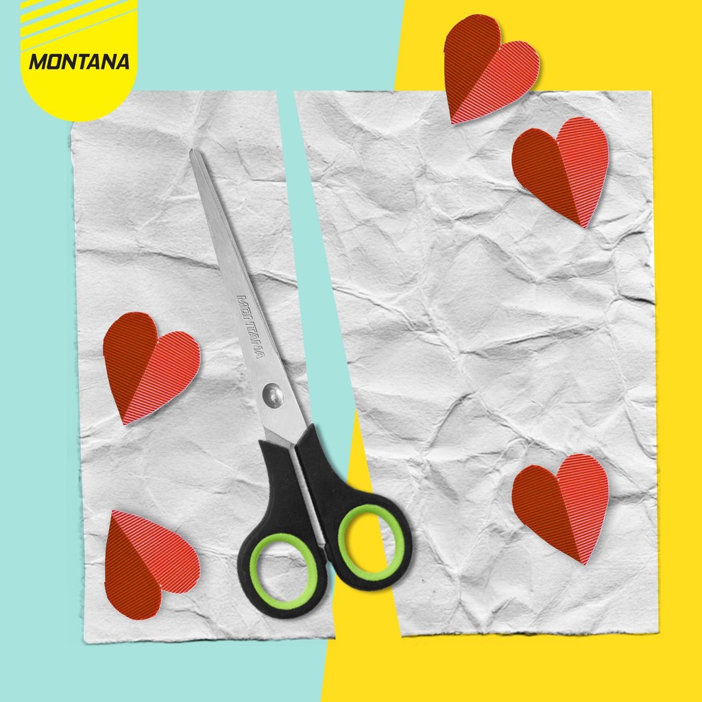 

MONTANA SCISSORS GUNTING STAINLESS STEEL 14 CM MULTIPURPOSE KUAT TAJAM ANTI KARAT STL-550/RETAIL
