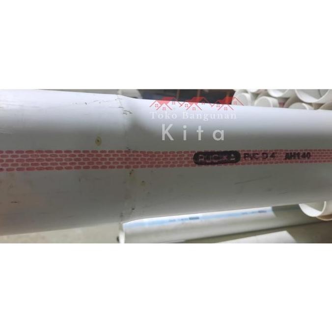 Pipa Pvc Rucika 4 Inch D | Pipa Pralon 4" D New