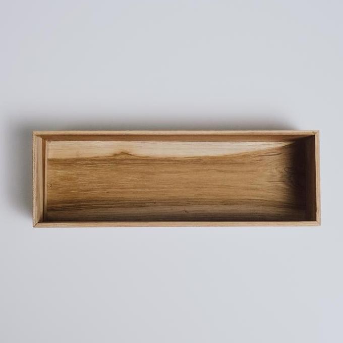 

Terlaris Box Display Kayu Jati Ukuran 30X10X6.5 | Kotak Penyimpanan Persegi Panjang | Wooden Display Box