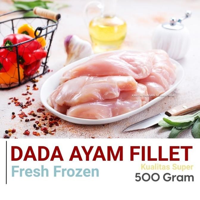 

(Expert) DADA AYAM FILLET FRESH FROZEN DADA AYAM POTONG 500 GR TANPA TULANG